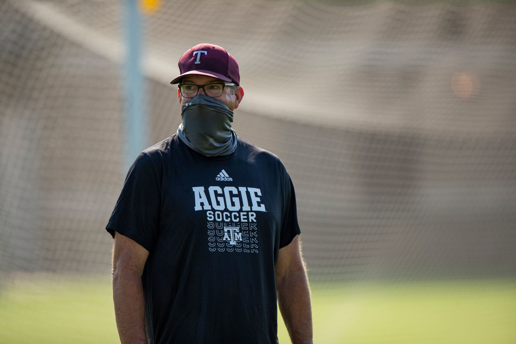 Texas A&M preseason soccer practice
